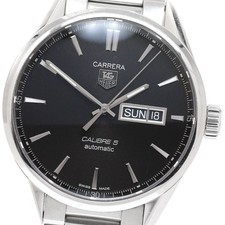 Orologio Uomo Automatico TAG HEUER Carrera Calibro 5 WAR201A-1 Data Giorno_935999