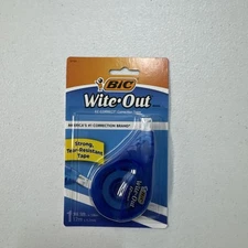 Bic Wite-out Brand Ez Correct Correction Tape, 39.3 Feet, 1-Count Pack