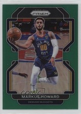 2021-22 Panini Prizm Green Prizm Markus Howard #218 1d3o
