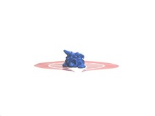 Boglins Mini Figure TRUNG Clumsies Blue IDEAL Toys 1992