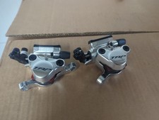 TRP HY-RD Hydraulic Road Brake Calipers – Pair – Post Mount – Silver – Excellent