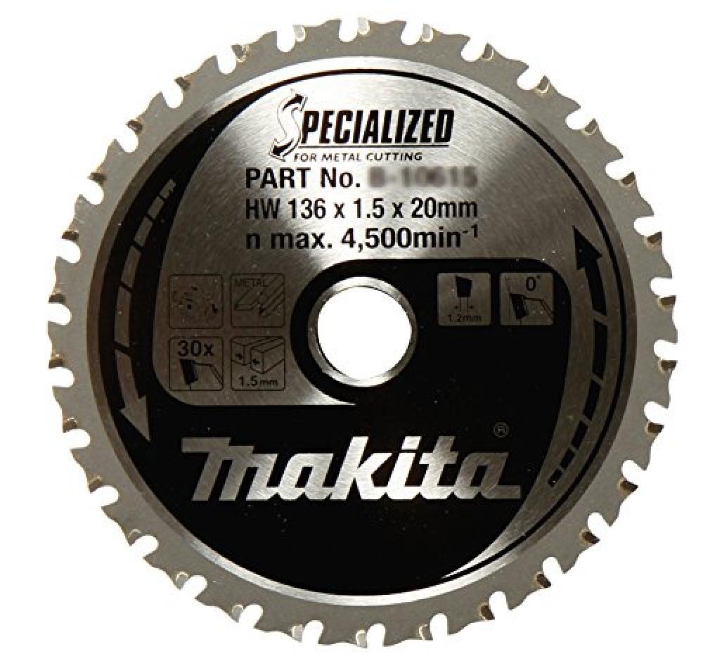 (TG. 18 x 540 mm) Makita Sägeb Specialized, 136 X 20 X 30 Z (B-33526) - NUOVO
