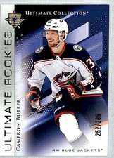 Cameron Butler 2024-25 UD Ultimate Rookie /299 #103 Columbus Blue Jackets