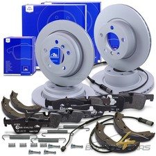 ATE BREMSSCHEIBEN +BELÄGE+BREMSBACKEN VORNE+HINTEN FÜR BMW 3-ER F30 F31 4-ER F32