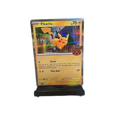 Pikachu 062 Holo ( Pumpkinchu) STAMPED MC-PROMO