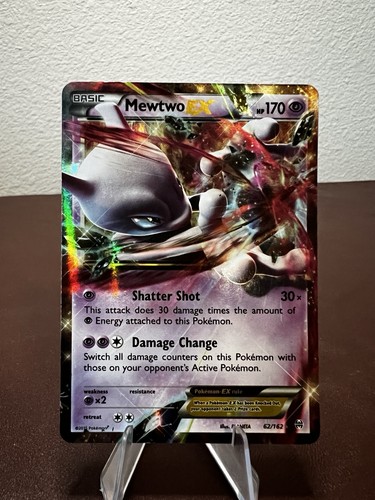 Mewtwo EX (62) Ultra Rare XY - Durchbruch 62/162 Pokemon