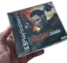 Covert Ops-Nuclear Dawn - Sony PlayStation 1 CIB COMPLETE W/ REG