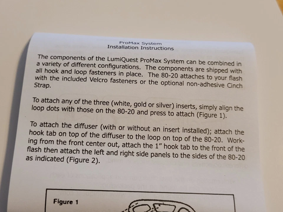 LumiQuest MINi Soft SOFTBOX Flash Diffuser for external  camera Flash - Image 2 of 4