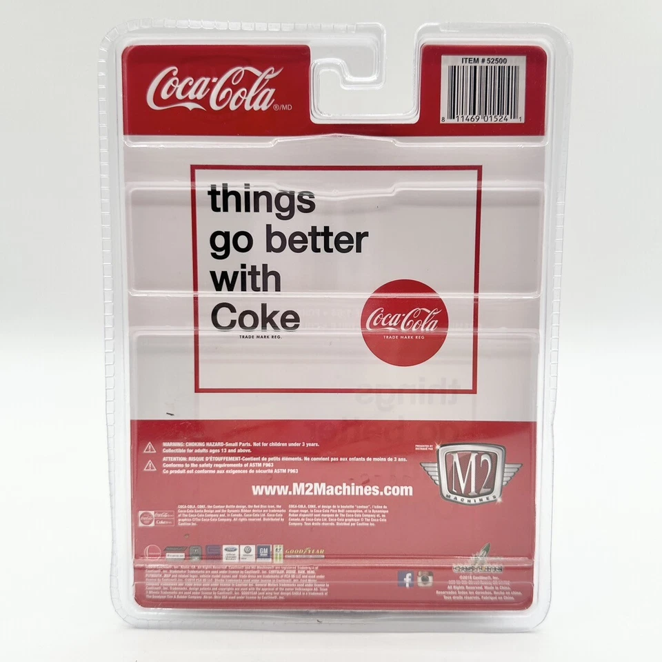 M2 Coca-Cola 1965 Ford Econoline Van RW04 18-37 (CP1017148) - Image 2 of 2