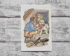 Märchenwelt Feuerzeug Hund Stiefel Bild 39 Kölln Flocken 1980/90er Reklame Deko