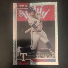 2026 Topps Celebration Cody Freeman Confetti Parallel Rookie Card #224