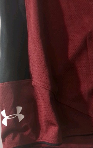 Pantaloncini Under Armour Loose Uomo Taglia 2XL South Carolina Granato/Nero Nuovi con etichette - Foto 3 di 10