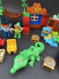 LEGO Duplo 10512 Jake&rsquo;s Treasure Hunt Complete AND 10526 Peter Pan's Visit