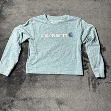 Kids Carhartt Long Sleeve 6T Teal Blue