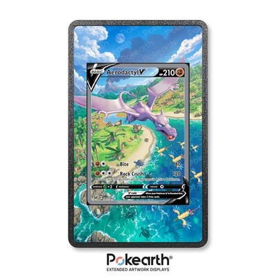 Aerodactyl V 180/196 - Erweiterte Artwork Hülle für Pokémon Karten