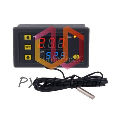 W3230 LCD 12V Digital Thermostat Temperature Controller Meter Regulator 20A