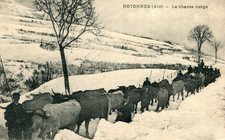 Carte LE HAUT VALROMEY Le chasse neige à Hotonnes