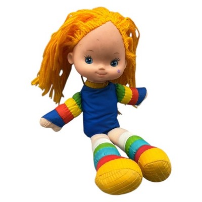 Mattel Hallmark Cards Regina Regenbogen Rainbow Brite 1983 Puppe 30cm Orange