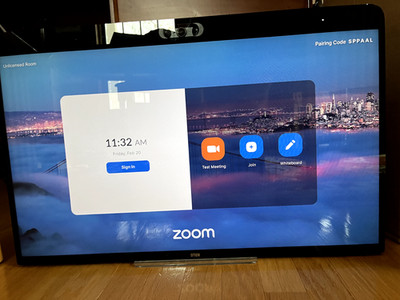 DTEN ME 27'' Zoom Rooms device DBA0027 w/ power supply in original box