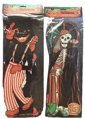 Beistle 2012 Halloween Cutouts Scat Cat Band & Fanci-Dress Vintage Reproductions