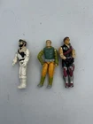 VINTAGE GI JOE USED figure lot x3  ARAH 1980s parts or restore