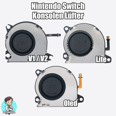 Nintendo Switch Lüfter V1/V2 | OLED | Lite Cooler Fan Kühler - Original OEM Flex