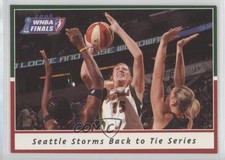 2005 WNBA 2004 Playoffs Seattle Storm Lauren Jackson Back to Tie Series #P8 1as0