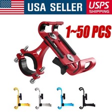 360  Aluminum Motorcycle Bike Bicycle GPS Cell Phone Holder Handlebar Mount LOT