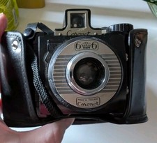 Vintage Coronet 66 Camera  Collectible Photography Item  Untested with case.prop