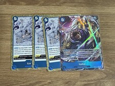 Issho One Piece TCG Lot Of 4 OP14 OP14-022 R ALT ART
