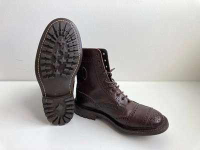 Tricker's Brogue Commando Boots