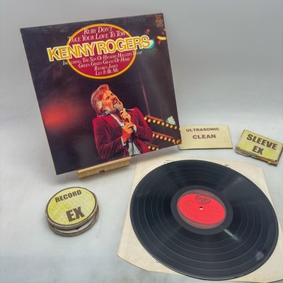 Kenny Rogers - Ruby Don't Take Your Love To Town EX/EX 1980 Ultrasonic Clean