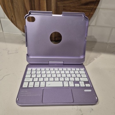 Touchpad Keyboard Case for iPad mini 7 A17 Pro 2024 & Mini 6th Gen 2021 Purple