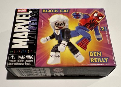 Marvel Universe Minimates 2005 Spider-man Ben Reilly & Black Cat Pack Mini Mates