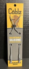 Cablz Silicone Lightweight Eyewear Retainer 16" Waterproof Gray SIliconeGry NWT