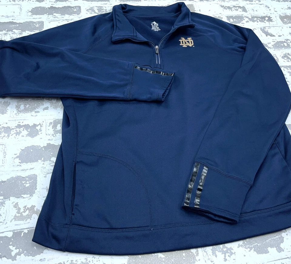 Suéter Notre Dame Lucha Irlandés Mujer XXL Pullover Sudadera Rendimiento 1/4 Foto 4 de 4