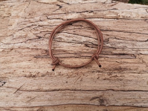 Pulsera unisex cordón cuero negro, pulseras familiares, amistad, 3 pulseras negras - Imagen 3 de 7