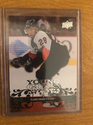 2008/9 Upper Deck Young Guns Claude Giroux Panthers Philadelphia