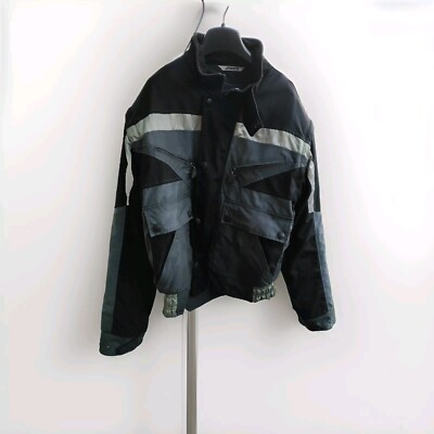 GIMOTO MOTORCYCLE JACKET TECHNICAL FABRIC WITH BRANDED ELBOW AND SHOULDER PROTECTORS 