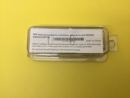 HPE NETWORKING X130 SFP10G + LC SR TRANSCEIVER JD092B New - Picture 3 of 4