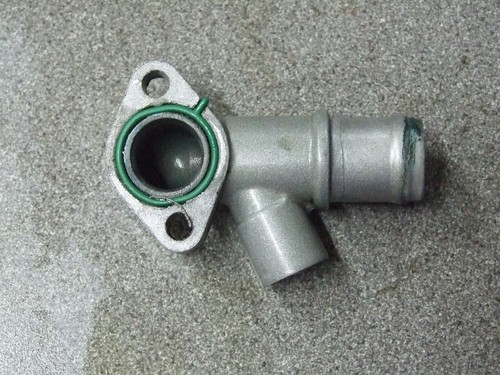 Ducati ST3 rear cylinder water coolant manifold stub holds temp sensor - Picture 2 of 2