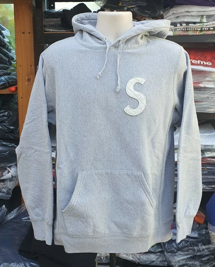 SS20 Supreme S Logo Split hooded sweatshirt M medium hoodie