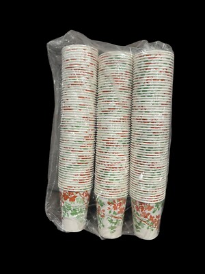 NOS Vintage Dixie Cups Fall Harvest D942 180 Count SEALED Party  *READ*
