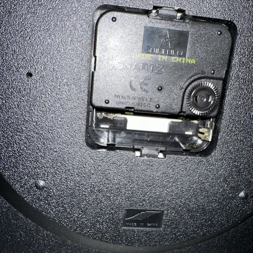 "Reloj de pared Sun Times 11 1/2"" Miami huracanes funciona muy bien excelente estado usado" Foto 3 de 4