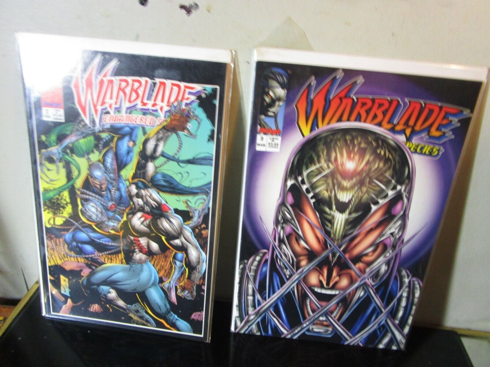 Warblade: Endangered Species #2-3 LOT 1995, Image Comics 