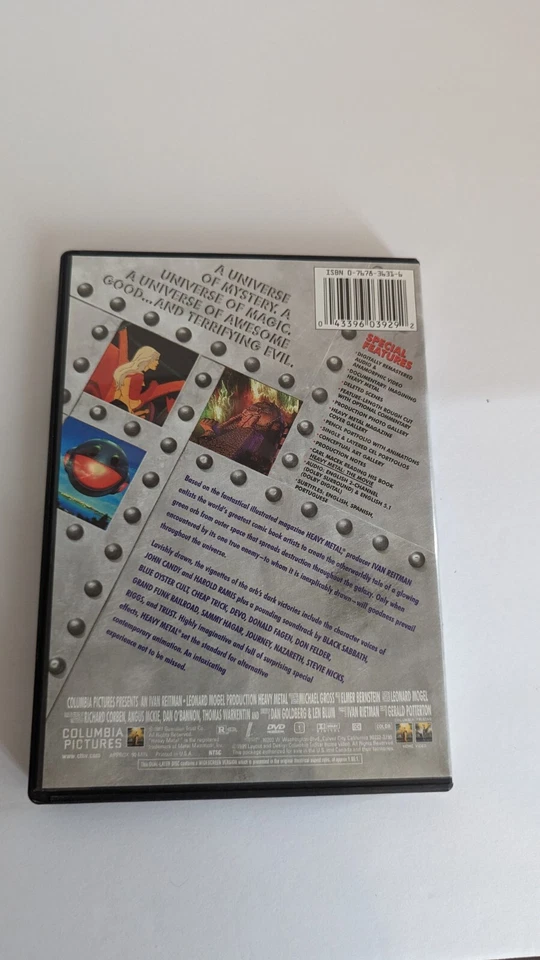 Heavy Metal (Collector's Edition) Animated Science Fantasy Film Comic Based Plot - Image 2 of 4