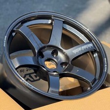 Set Of 4 Volk Racing Te37 Saga S-plus 18x10.5 20 5x120 Diamond Dark Gunmetal