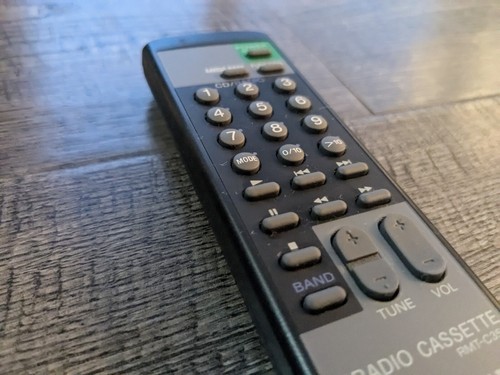 SONY RMT-C350 Mega Bass Radio Cassette Genuine OEM Remote Control - Picture 2 of 5