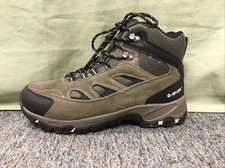 New Men’s Hi-Tec 54245 Ramsey Waterproof Olive Hiking Shoes Size 8 Wide
