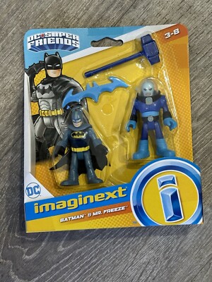 Imaginext DC Super Friends Batman And Mr. Freeze. New Ages 3-8